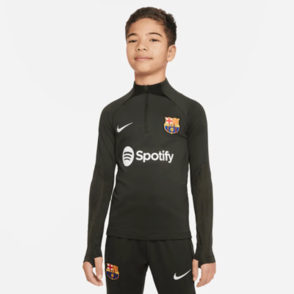 Paris Saint-Germain Strike Big Kids' Nike Dri-Fit Knit Soccer Top