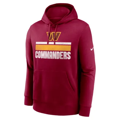 Washington Commanders Club Men’s Nike NFL Pullover Hoodie. Nike.com