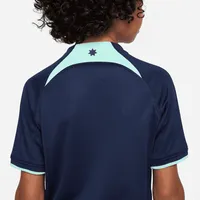 Australia 2022/23 Stadium Away Big Kids' Nike Dri-FIT Soccer Jersey. Nike.com