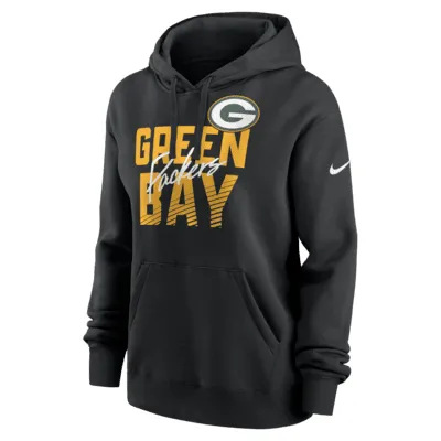 Nike Gym Vintage (NFL Green Bay Packers) Women's Pullover Hoodie.