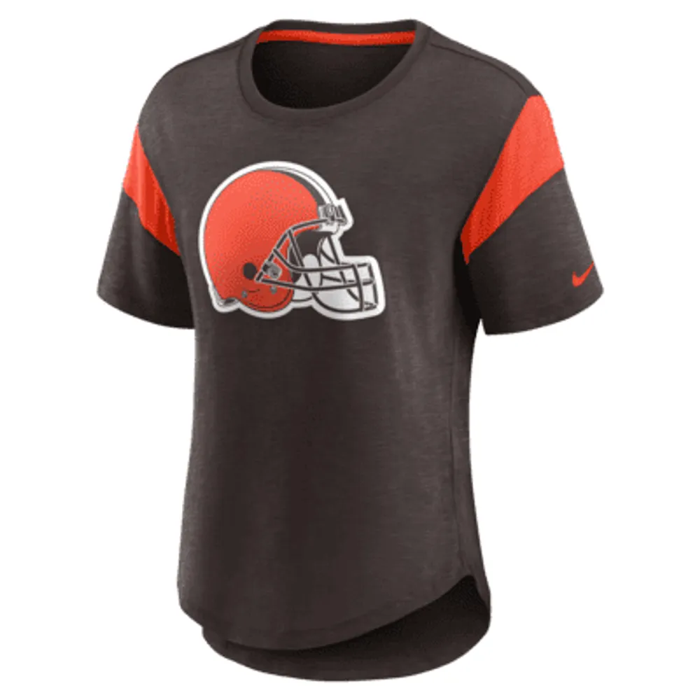Nike Fashion Prime Logo (NFL Cleveland Browns) Women's T-Shirt. Nike.com