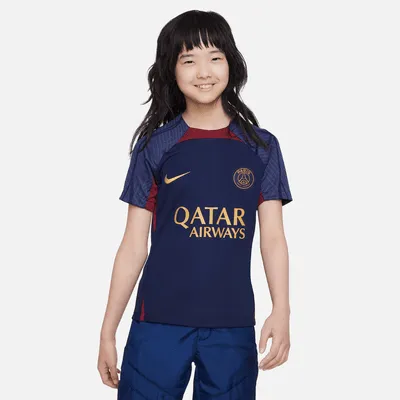 FC Barcelona Strike Big Kids' Nike Dri-Fit Knit Soccer Top