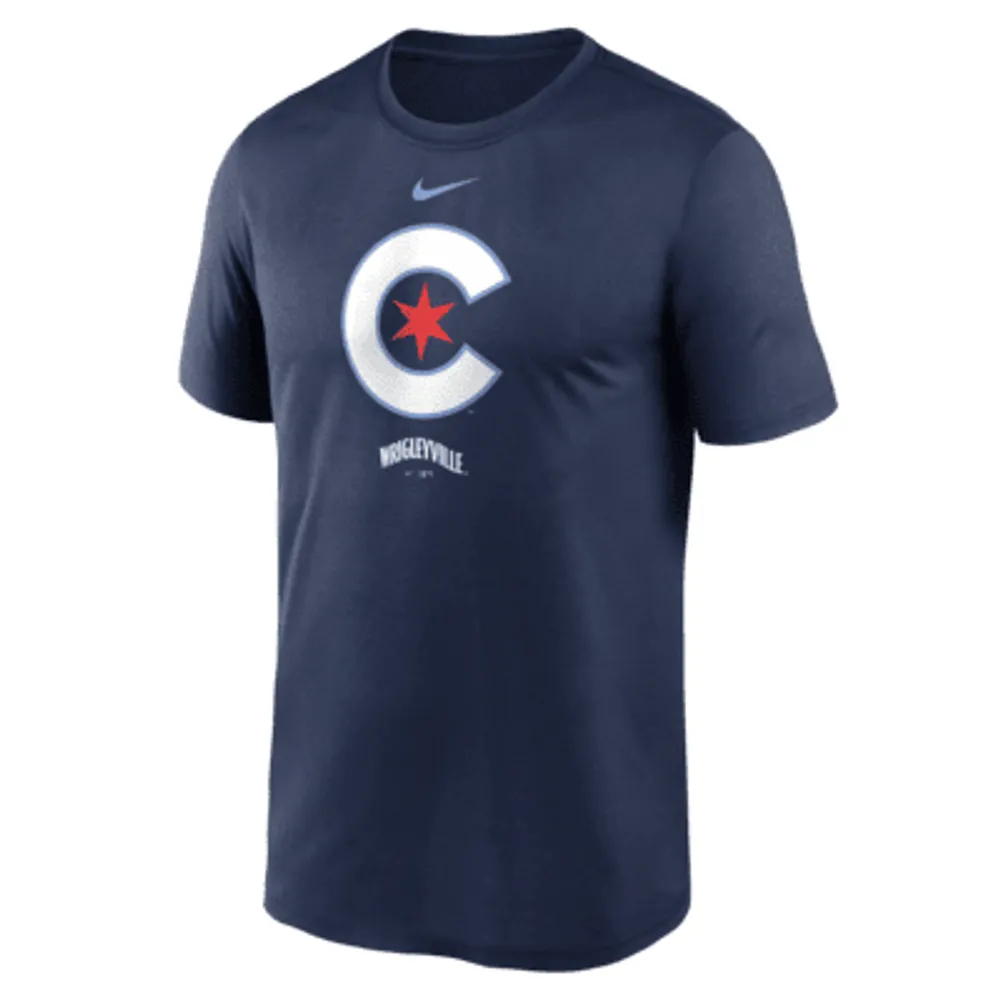 Nike Dri-FIT City Connect Logo (MLB Chicago Cubs) Men's T-Shirt. Nike.com