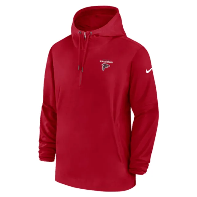 Nike Atlanta Falcons Sideline Men's Nike NFL 1/2-Zip Hooded Jacket.  Nike.com