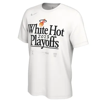 Miami Heat Men's Nike NBA Playoff Mantra 2023 T-Shirt. Nike.com