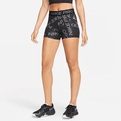 Nike Pro Women's Mid-Rise 3" Printed Shorts. Nike.com