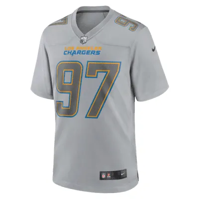 NFL Los Angeles Chargers Atmosphere (Justin Herbert) Men's Fashion Football Jersey. Nike.com