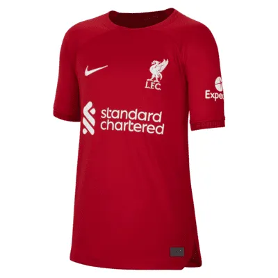 Liverpool 2022/23 Stadium Home (Trent Alexander-Arnold) Big Kids' Nike Dri-FIT Soccer Jersey. Nike.com