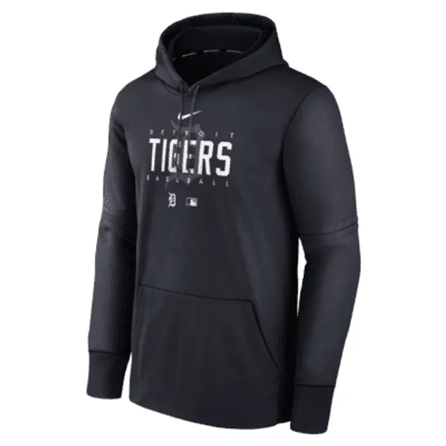 Detroit Tigers Nike Color Bar Club Pullover Hoodie - Mens