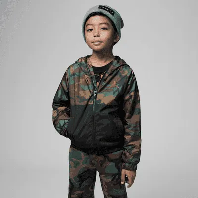 Jordan Little Kids' Hooded Colorblock Windbreaker. Nike.com