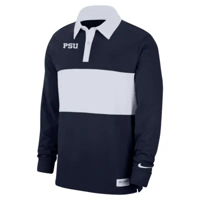 Nike College (Penn State) Long-Sleeve Striped Polo. Nike.com