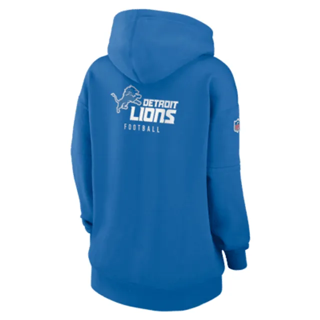 Nike Youth Indianapolis Colts Sideline Club Blue Pullover Hoodie