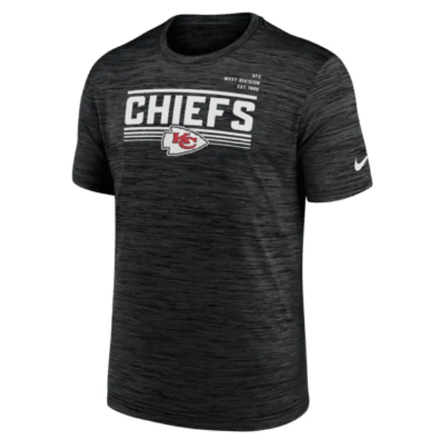 Nike Men's Dri-Fit Sideline Velocity (NFL Kansas City Chiefs) Long-Sleeve T-Shirt in Grey, Size: Medium | 00KX06G7G-078