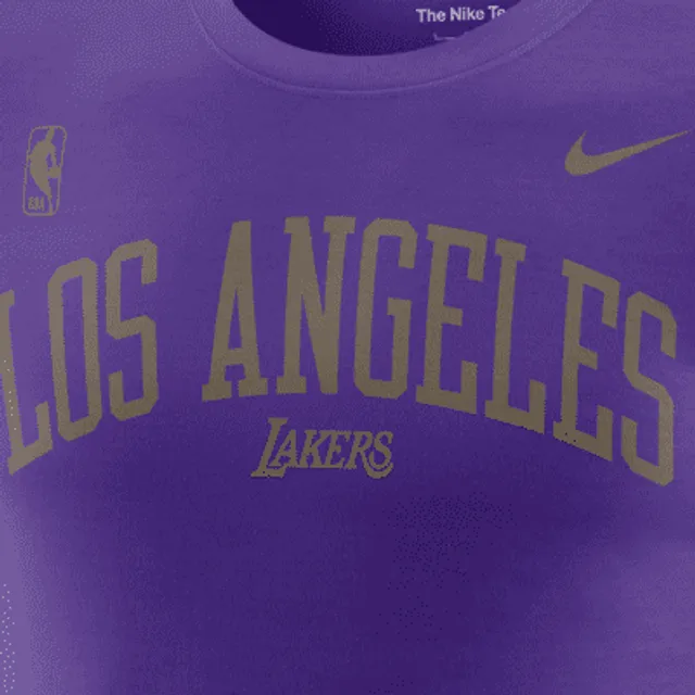 Los Angeles Lakers Nike Courtside T-Shirt - Mens