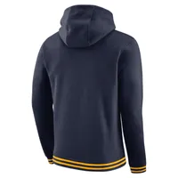 Nike College Retro (West Virginia) Men's Fleece Hoodie. Nike.com