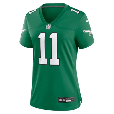 Garrett Wilson New York Jets Women's Nike NFL Game Football Jersey.