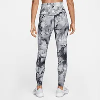 Nike One Women's High-Waisted 7/8 Allover Print Leggings. Nike.com