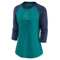 Nike Next Up (MLB Seattle Mariners) Women's 3/4-Sleeve Top. Nike.com