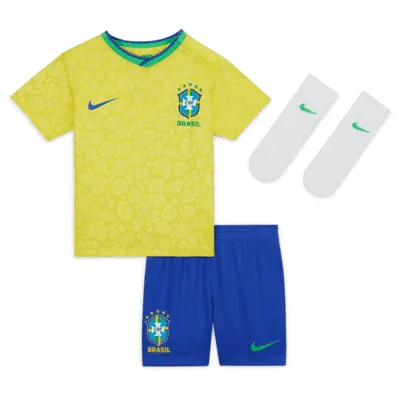 Nike Kids Brazil Away Jersey 2018