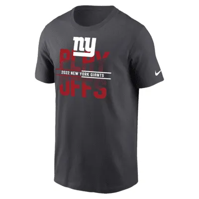 Nike 2022 NFL Playoffs Iconic (NFL New York Giants) Men's T-Shirt. Nike.com