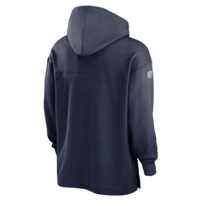 Men's Nike Gray New England Patriots Sideline Property of Performance  Pullover Hoodie