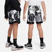 Nike Dri-FIT Elite Big Kids' Printed Basketball Shorts. Nike.com