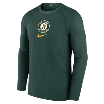 Nike Dri-FIT Game (MLB Oakland Athletics) Men's Long-Sleeve T-Shirt. Nike.com