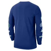 Dallas Mavericks City Edition Men's Nike NBA Long-Sleeve T-Shirt. Nike.com