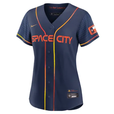 MLB Miami Marlins City Connect Women's Replica Baseball Jersey.