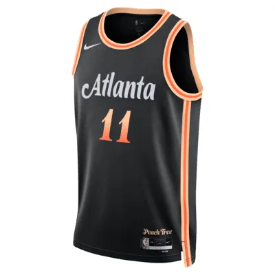 Trae Young Atlanta Hawks City Edition Nike Dri-FIT NBA Swingman Jersey. Nike.com