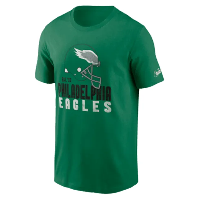 Philadelphia Eagles Nike Lockup Essential T-Shirt - Midnight Green