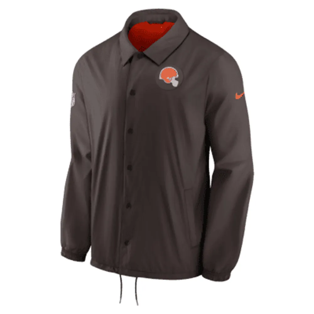 Nike Coaches (NFL Cleveland Browns) Men's Jacket. Nike.com