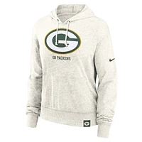 Green Bay Packers Gym Vintage Women's Nike NFL Pullover Hoodie. Nike.com