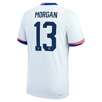 Alex Morgan USWNT 2024 Match Home Men's Nike Dri-FIT ADV Soccer Jersey. Nike.com