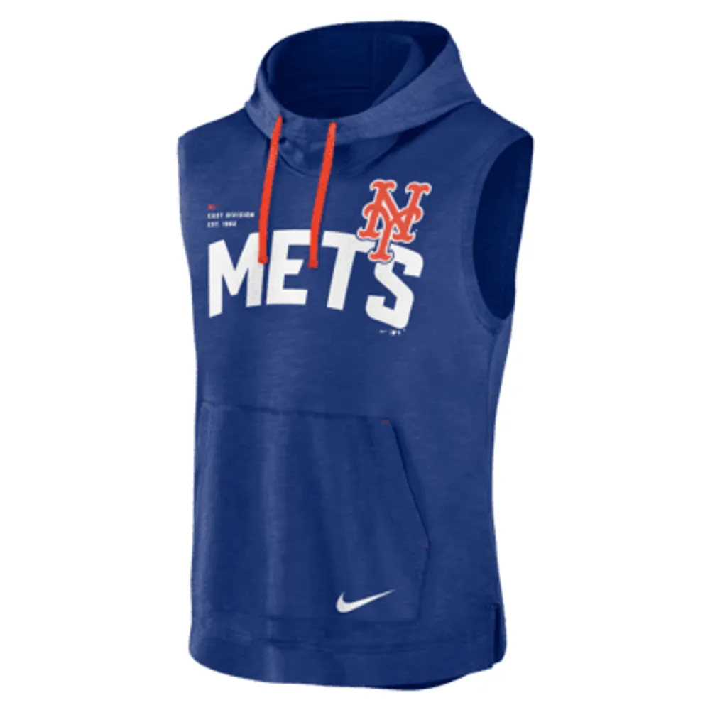 Nike Youth New York Mets Blue Pregame Hoodie