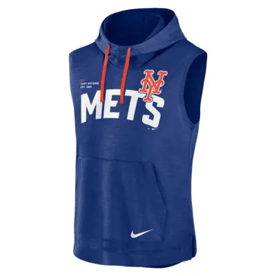 Nike Athletic (MLB New York Mets) Men's Sleeveless Pullover Hoodie. Nike.com