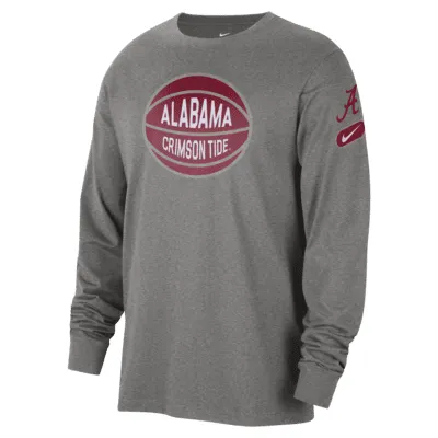 Alabama Fast Break Men's Nike College Long-Sleeve T-Shirt. Nike.com