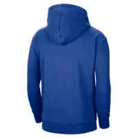 New York Knicks Men's Nike NBA Fleece Pullover Hoodie. Nike.com