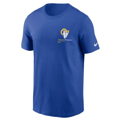 Nike Local Essential (NFL Los Angeles Rams) Men's T-Shirt. Nike.com
