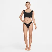 Nike Essential Women's High-Waisted Bikini Swim Bottom (Plus Size