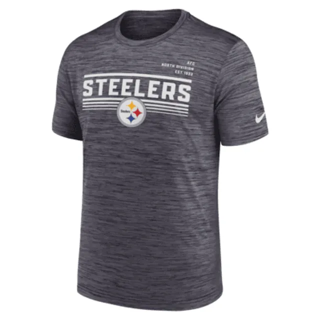 Pittsburgh Steelers Men's Nike Short Sleeve Line of Scrimmage Black T-Shirt