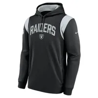 Nike Therma Athletic Stack (NFL Las Vegas Raiders) Men's Pullover Hoodie. Nike.com