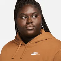 Nike Sportswear Club Fleece Women's Pullover Hoodie (Plus Size). Nike.com