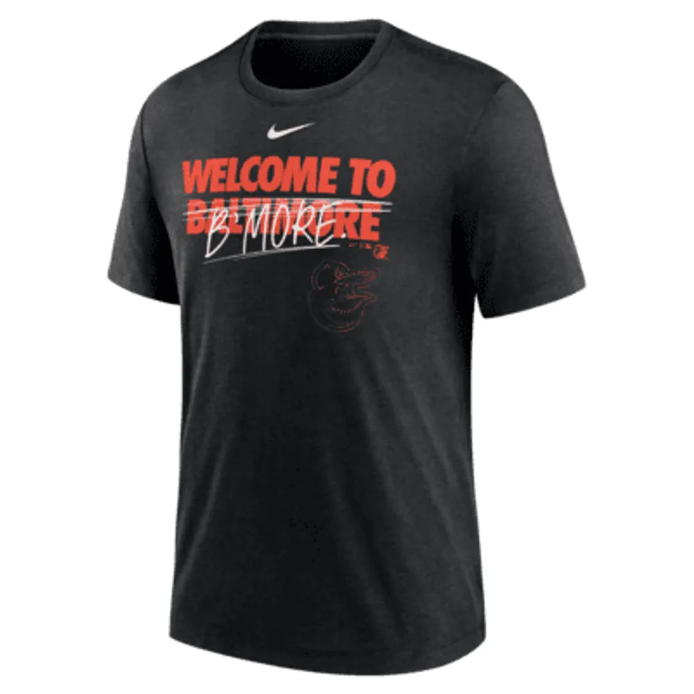 Nike Home Spin (MLB Baltimore Orioles) Men's T-Shirt. Nike.com