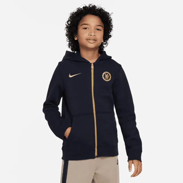 Nike Club Fleece (NFL Houston Texans) Big Kids' (Boys') Hoodie in Blue, Size: Small | 9Z1B7FDHJ-HT9