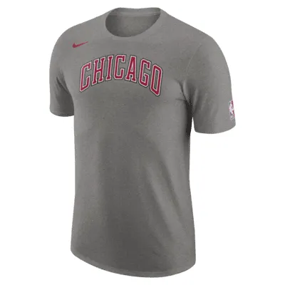 Chicago Bulls City Edition Men's Nike NBA Logo T-Shirt. Nike.com