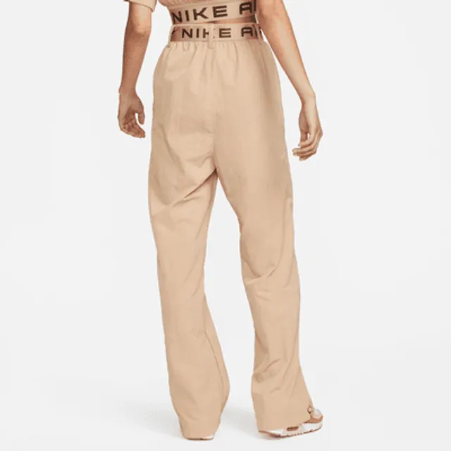 Nike Sportswear Air Women's High-Waisted Woven Trousers. UK