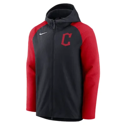 Nike Therma Player (MLB Cleveland Guardians) Men's Full-Zip Jacket. Nike.com