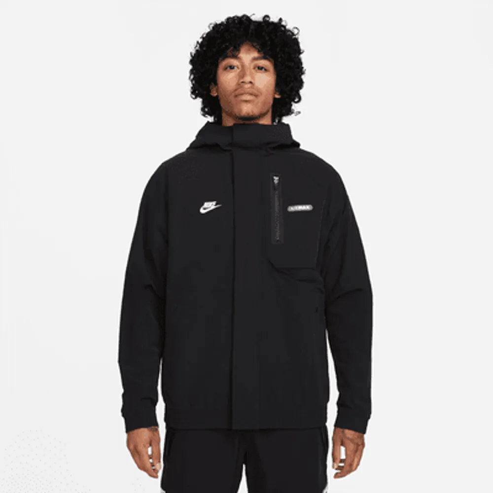 Black Nike Air Max Woven Jacket