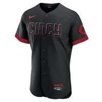 MLB Cincinnati Reds City Connect (Barry Larkin) Men's Authentic Baseball Jersey. Nike.com